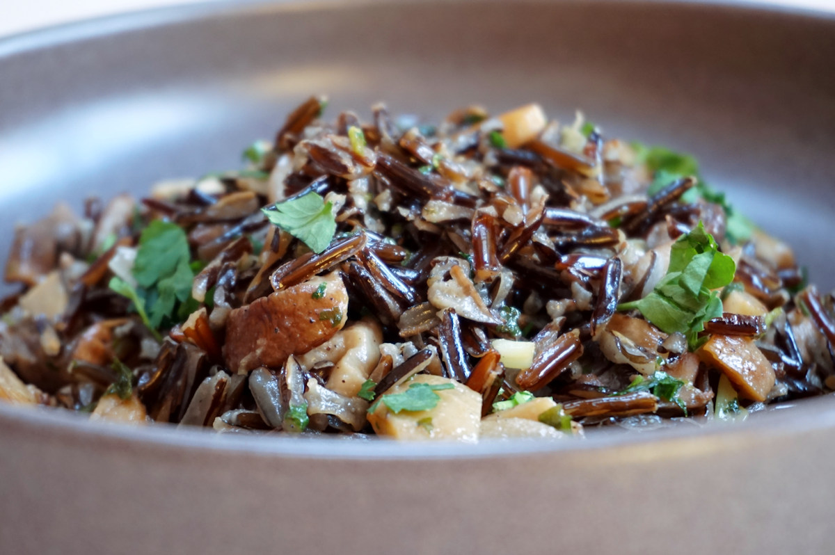 Wild Rice With Mushrooms Recipe Cuisine Fiend